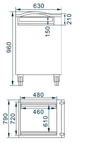 DZ-260 PD Dimension Diagram